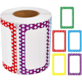 Miniatyrbillede 2 af 2: Kontor Stickers Sortering Forseglings Stickers Klæbende Forseglings Stickers Navn Markering Dekaler Diy Navn Stickers 8.8X5.8CM 8.8X5.8CM