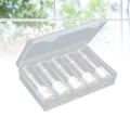 Miniatyrbillede 3 af 3: 6 stk. Klar Stativ Myntruller Indpakninger Mynt Display Case Myntbeholder Plastik Mynt Rør 6stk 6pcs