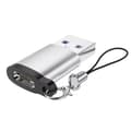 Miniatyrbild 2 av 4: Type-C Female to USB 3.0 Adapter 2-Pack Compatible with Type-C Devices USB C OTG Adapter with Keychain Black and Silver