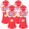 Pikkukuva 1 / 4: 4 kpl Simuloitu Munien Kiertämiskone Nuken Talo Kalusteet Miniatyyri Munien Jakaja Punainen 3,5X2X2CM Red 3.5X2X2CM