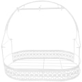 Miniatyrbilde 2 av 2: Vannkoppholder Kreativ Koppedisplayhylle Avrenningskoppholder Vannflaskeholder Hvit 33.5X19.5X30CM White 33.5X19.5X30CM