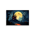 Pikkukuva 2 / 5: Halloween-paikka-alustat, 4 kpl setti, lämmönkestävät, liukumattomat, tahrankestävät, helppo puhdistaa