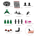 Miniatyrbillede 3 af 4: 180' 1/4\" Slange Dryp Vandingssystem Justerbar Sprinkler Kit