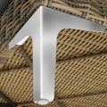 Miniatyrbillede 4 af 9: tectake Modul havemøbler Villanova - lænestol aluminium Grey