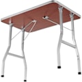 Miniatyrbillede 8 af 11: tectake Trimmebord med galge -  sort/grå Grey