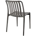 Miniatyrbillede 4 af 11: Havestole Alcudia, vejrbestandige, stabelbare - anthrazit,Sæt med 2 stk. Graphite grey