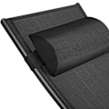 Miniatyrbillede 5 af 11: tectake 2 solsenge Alina -  sort Black