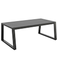 Miniatyrbillede 5 af 11: Havemøbelsæt Captive i reb-design - Sæt 2 (1 x sofa / 1 x bord) Graphite grey