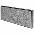Miniatyrbillede 6 af 6: tectake Foldbar puf med opbevaring 110x38x38cm -  lysegrå Light grey