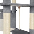 Miniatyrbillede 7 af 9: tectake Kradsetræ Nelly -  grå/hvid White