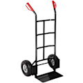 Miniatyrbillede 1 af 8: tectake Sækkevogn max. 200 kg -  sort Black