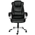 Miniatyrbillede 5 af 11: tectake Kontorstol Sulo -  sort Black
