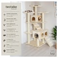 Miniatyrbillede 9 af 11: tectake Kradsetræ Karl -  beige Beige