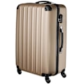 Miniatyrbillede 5 af 11: tectake Kuffertsæt hardcase -  champagnefarvet Champagne one size