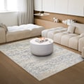 Miniatyrbillede 3 af 7: tectake Gulvtæppe Dalia, kort luv - 200 x 274 cm 200 x 274 cm Beige