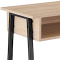 Miniatyrbillede 8 af 9: tectake Konsolbord Tralee 100x35x80,5cm -  Industrielt lyst træ, egetræ Sonoma Light brown