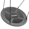 Miniatyrbillede 5 af 11: tectake Gynge Swayer, højdejusterbar - Ø 100 cm Ø 100 cm Black