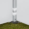 Miniatyrbillede 5 af 11: tectake Easy up pavillon Viola 3x6 m med 2 sidestykker -  hvid White