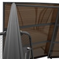 Miniatyrbillede 9 af 11: tectake Havepavillon Asado 2,4x1,5x2,34m Grey