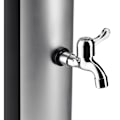 Miniatyrbillede 7 af 8: tectake Udendørs bruser Orinoco 38L -  sort/sølv Silver