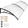 Miniatyrbillede 11 af 11: tectake Baldakin transparent - 300 cm 300 cm Transparent