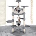 Miniatyrbillede 1 af 9: tectake Kradsetræ Nelly -  grå/hvid White