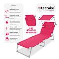 Miniatyrbillede 2 af 11: tectake Solseng Chloé -  pink Pink