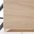 Miniatyrbillede 3 af 9: tectake Konsolbord Tralee 100x35x80,5cm -  Industrielt lyst træ, egetræ Sonoma Light brown