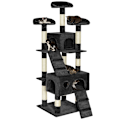 Miniatyrbillede 6 af 8: tectake Kradsetræ Mogli -  sort Black