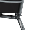 Miniatyrbillede 5 af 7: tectake Klapstol i aluminium 2 stk. -  anthrazit Graphite grey