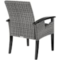 Miniatyrbillede 2 af 11: tectake Polyrattan havestol Rosarno -  grå Grey