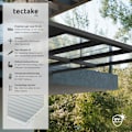 Miniatyrbillede 2 af 11: tectake 10 polycarbonat termoplader, kan skæres - 121 x 60,5 x 0,38 cm 121 x 60,5 x 0,38 cm Transparent
