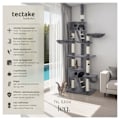 Miniatyrbillede 9 af 11: tectake Kradsetræ Hansi -  grå Grey