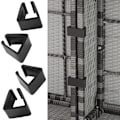 Miniatyrbillede 9 af 10: tectake Polyrattan havemøbelsæt Barletta -  grå Grey