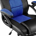 Miniatyrbillede 8 af 10: tectake Gamerstol Mike -  sort/blå Blue