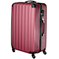 Miniatyrbillede 3 af 11: tectake Kuffertsæt hardcase -  rød Red one size