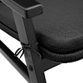 Miniatyrbillede 9 af 11: tectake Polyrattan havestol Treviso, træramme og polstring -  sort Black