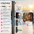 Miniatyrbillede 2 af 8: tectake Udendørs bruser Ofanto 35l -  sort Black