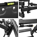 Miniatyrbillede 3 af 4: tectake TV-ophæng for 32-100 tommer (81-254 cm) (Vipbar + Svingbar) Black