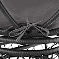 Miniatyrbillede 6 af 10: tectake Polyrattan havestol Gargano -  sort Black