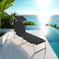 Miniatyrbillede 11 af 11: tectake Solseng med 4-trin, 2 stk. -  sort Black