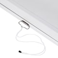 Miniatyrbillede 4 af 5: tectake Projektorlærred HDTV - 152 x 152 cm 152 x 152 cm White