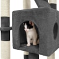 Miniatyrbillede 2 af 8: tectake Kradsetræ Mogli -  grå Grey