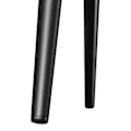 Miniatyrbillede 9 af 10: tectake Stol Marilyn velour -  brun/sort Black