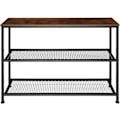 Miniatyrbillede 4 af 8: tectake Sidebord Bristol -  Industrielt mørkt træ, rustikt Dark brown