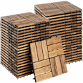 Miniatyrbillede 1 af 9: Terrassefliser Tabula lameller, 12 stk. - 40 Brown