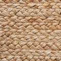Miniatyrbillede 10 af 10: tectake Håndlavet puf Banno Cube i jute, firkantet, boho-stil Beige