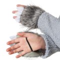 Miniatyrbillede 6 af 9: tectake Vild ulv kostume Grey 152 (11-12y)