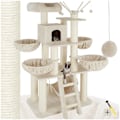 Miniatyrbillede 7 af 9: tectake Kradsetræ Gismo -  beige/hvid White