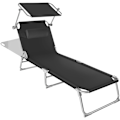 Miniatyrbillede 9 af 11: tectake Solseng Chloé -  sort Black